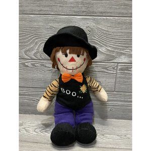 Scarecrow Plush Doll  16" Kellytoy Autumn Fall Halloween Decor